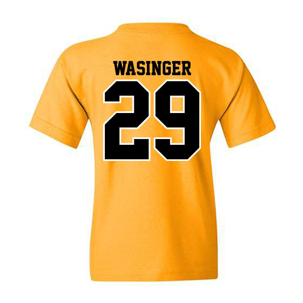 FHSU - NCAA Baseball : Carson Wasinger - Classic Shersey Youth T-Shirt-1