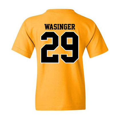 FHSU - NCAA Baseball : Carson Wasinger - Classic Shersey Youth T-Shirt-1