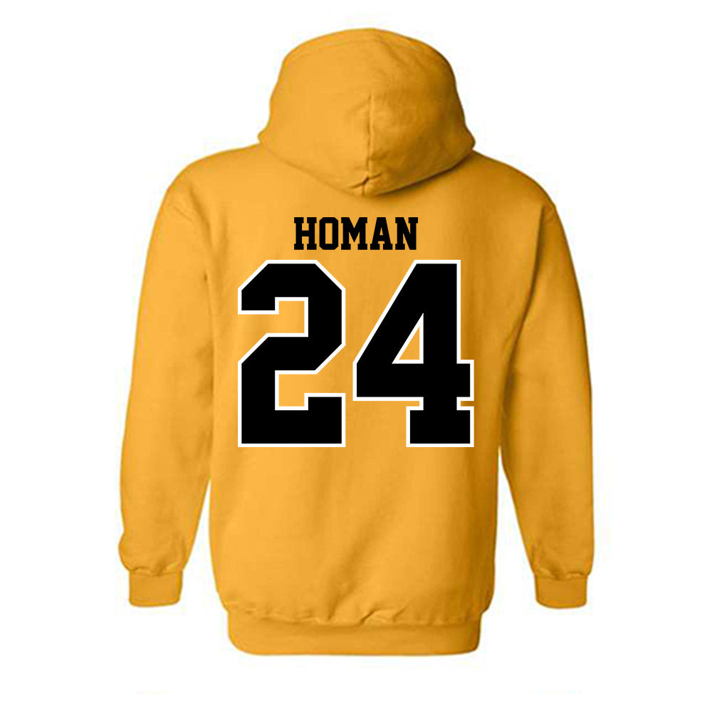 FHSU - NCAA Men's Basketball : Tory Homan - Classic Shersey Hooded Sweatshirt-1