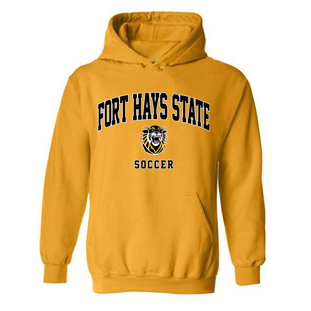 FHSU - NCAA Men's Soccer : Bastian Carlman - Classic Shersey Hooded Sweatshirt-0