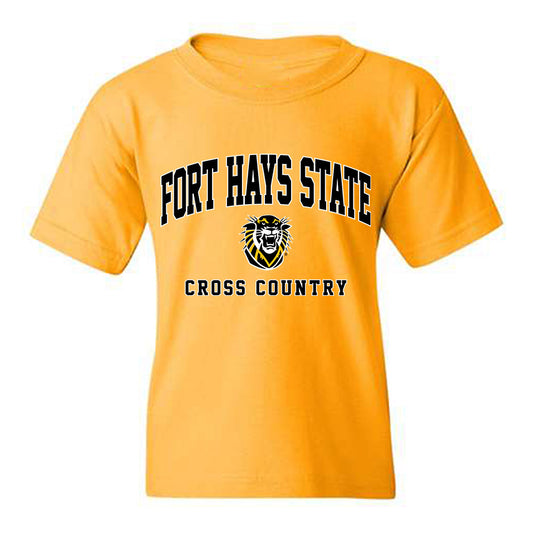 FHSU - NCAA Men's Cross Country : Ethan Emmons - Classic Shersey Youth T-Shirt-0