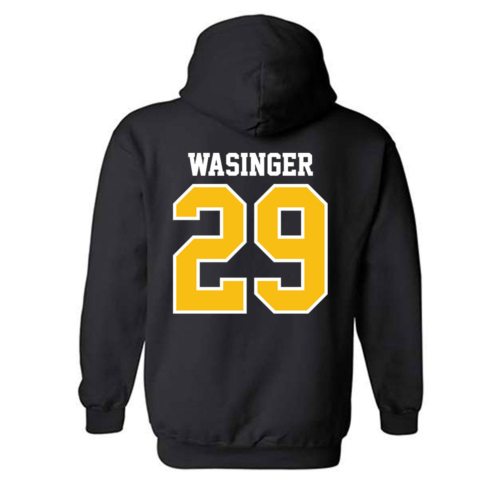 FHSU - NCAA Baseball : Carson Wasinger - Classic Shersey Hooded Sweatshirt-1