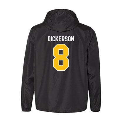 FHSU - NCAA Men's Soccer : Bryce Dickerson - Black Windbreaker