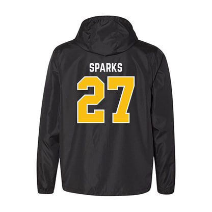 FHSU - NCAA Women's Soccer : Berkley Sparks - Black Windbreaker-1