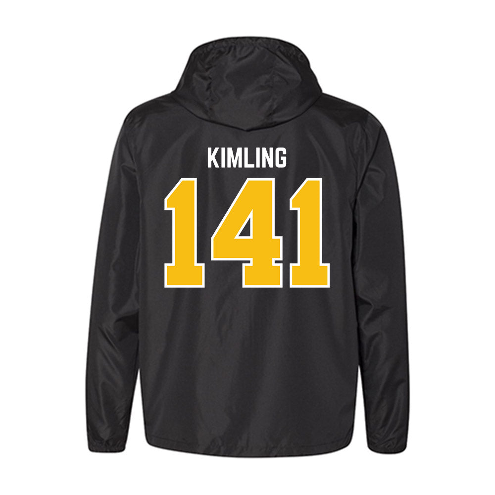 FHSU - NCAA Wrestling : Julien Kimling - Black Windbreaker-1
