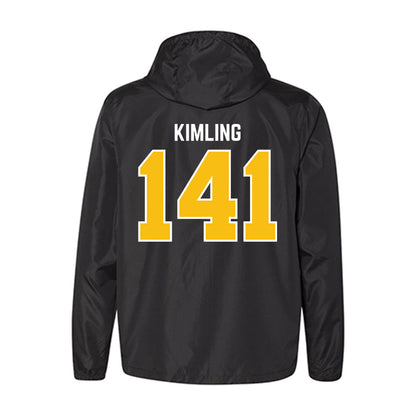 FHSU - NCAA Wrestling : Julien Kimling - Black Windbreaker-1