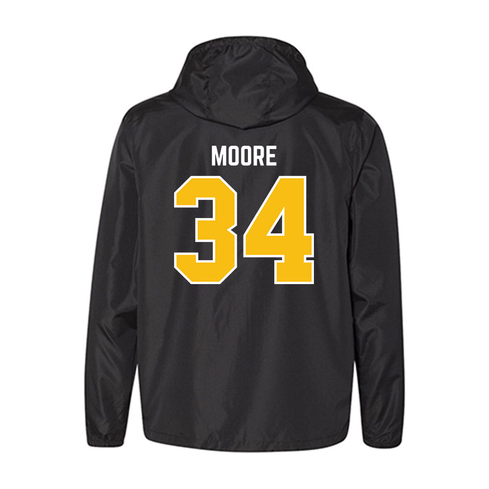 FHSU - NCAA Baseball : Tony Moore - Black Windbreaker-1