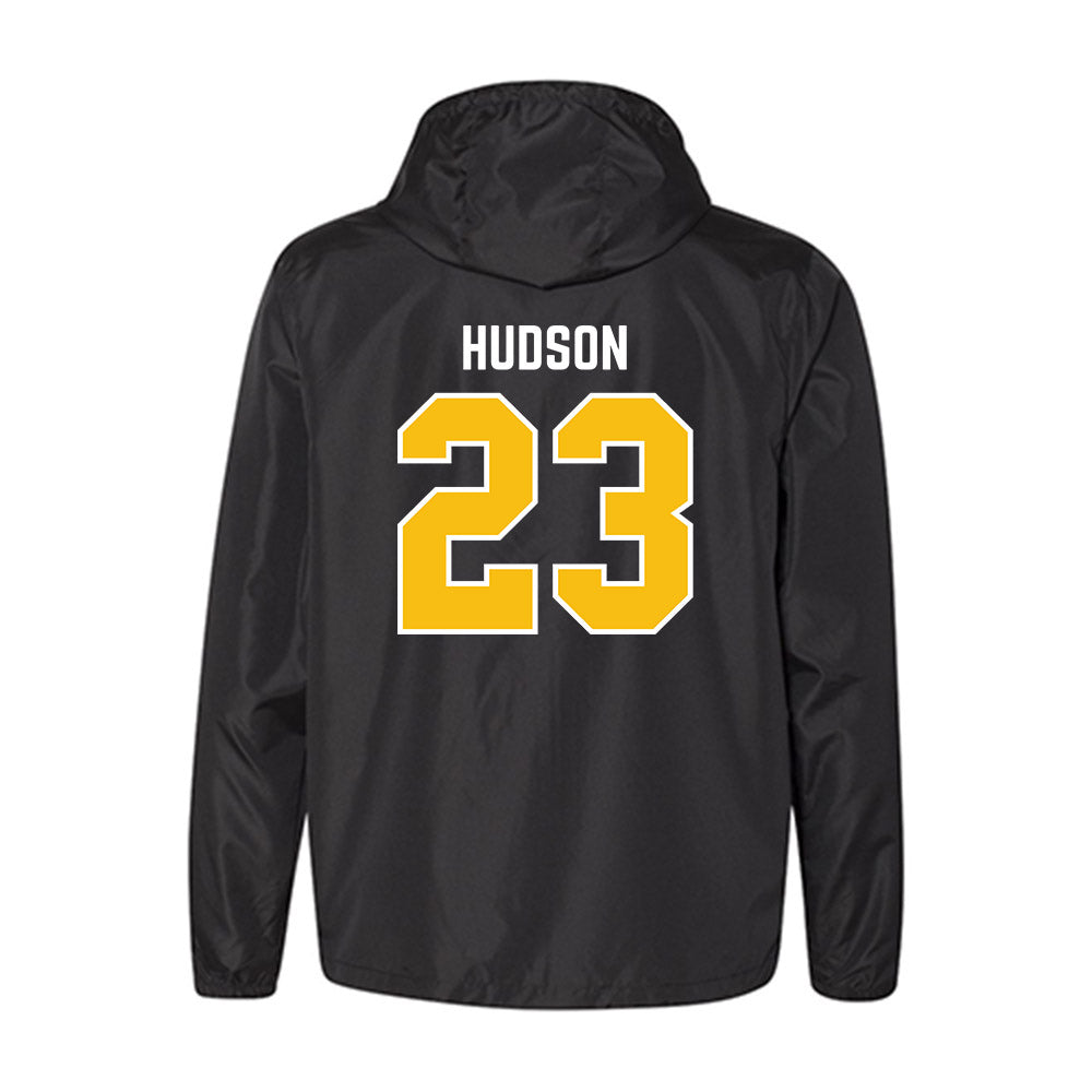 FHSU - NCAA Softball : Mackenzie Hudson - Black Windbreaker-1