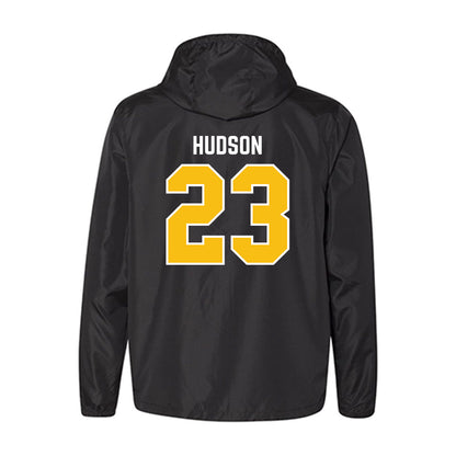 FHSU - NCAA Softball : Mackenzie Hudson - Black Windbreaker-1