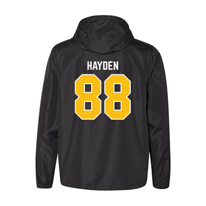 FHSU - NCAA Football : Sloan Hayden - Black Windbreaker