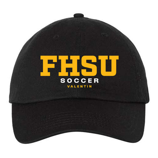 FHSU - NCAA Men's Soccer : Jorge Valentin - Dad Hat-0