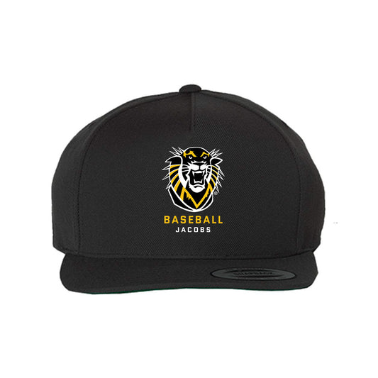 FHSU - NCAA Baseball : Brett Jacobs - Snapback Hat-0