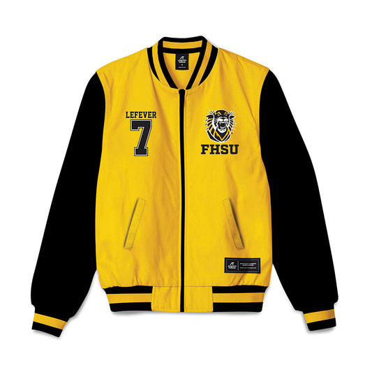 FHSU - NCAA Softball : Avery Lefever - Bomber Jacket-0