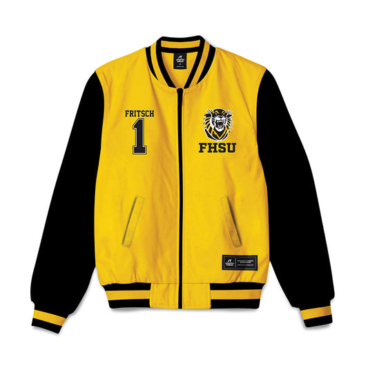 FHSU - NCAA Men's Track & Field : Kenneth Fritsch - Bomber Jacket-0