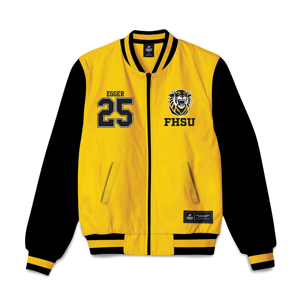 FHSU - NCAA Softball : Savanah Egger - Bomber Jacket-0