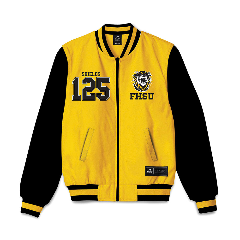 FHSU - NCAA Wrestling : Aiden Shields - Bomber Jacket-0