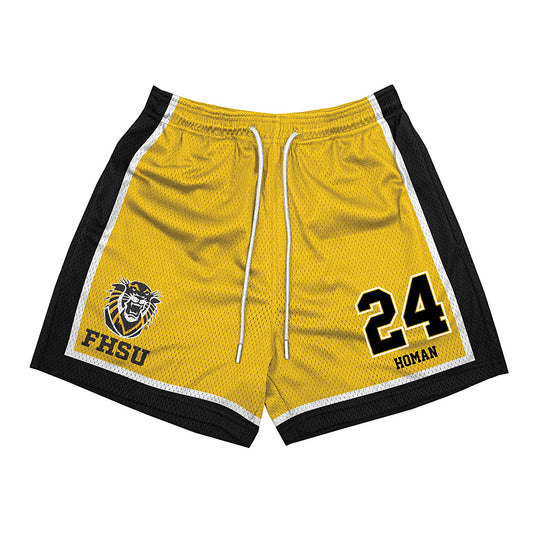 FHSU - NCAA Men's Basketball : Tory Homan - Shorts-0