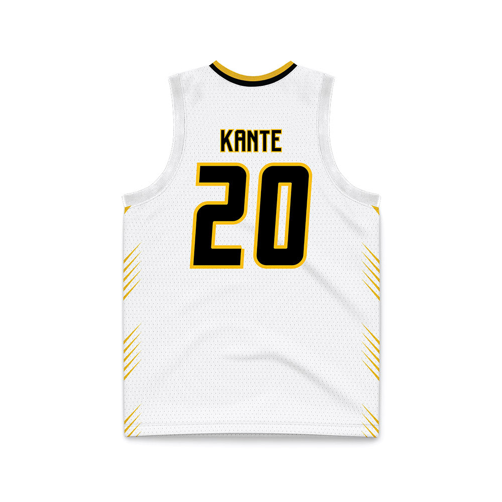 FHSU - NCAA Men's Basketball : Muhamed Kante - White Basketball Jersey-1