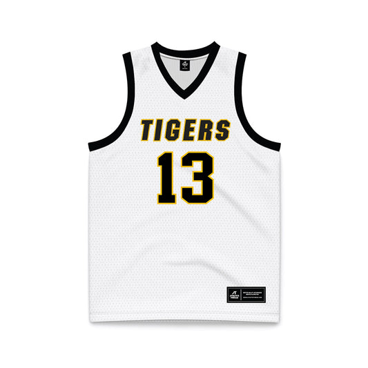 FHSU - NCAA Women's Basketball : TiAna Davis - White Basketball Jersey-0