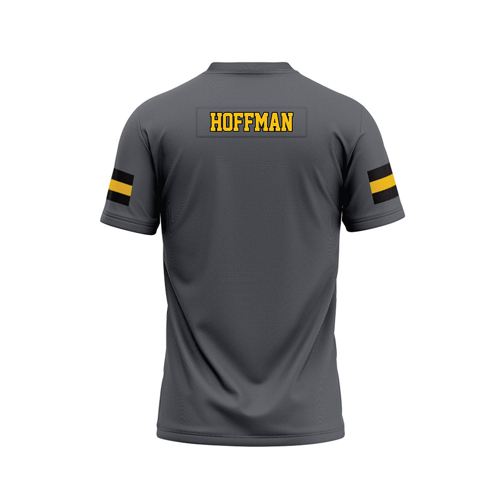 FHSU - NCAA Football : Caiden Hoffman - Grey Football Jersey-1