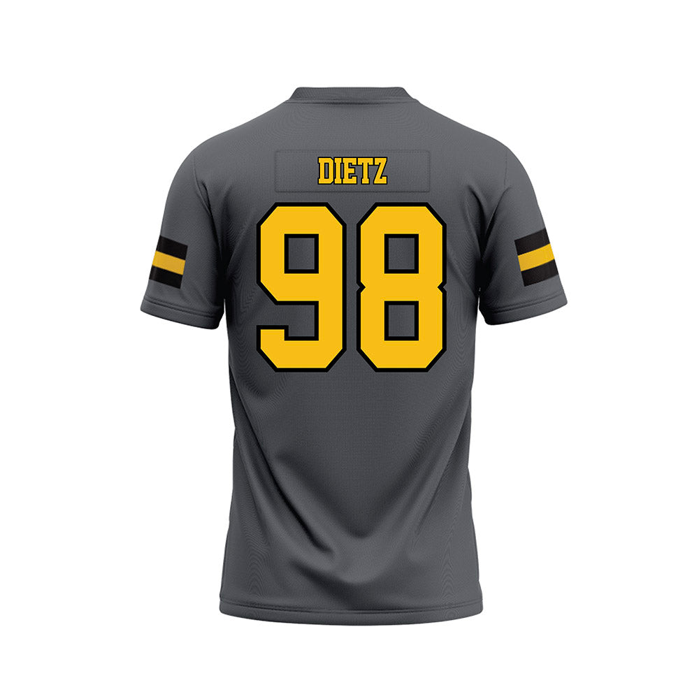FHSU - NCAA Football : Kayson Dietz - Grey Football Jersey-1