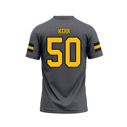 FHSU - NCAA Football : Gunner Kerr - Grey Football Jersey-1