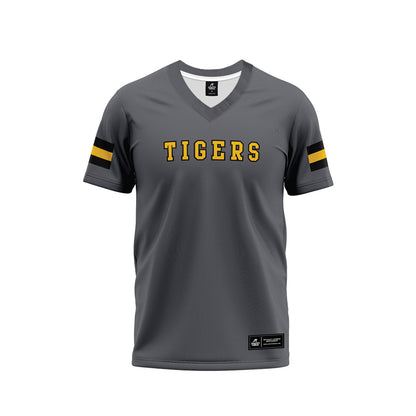 FHSU - NCAA Football : Caiden Hoffman - Grey Football Jersey-0