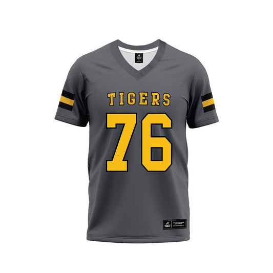 FHSU - NCAA Football : Ziah Matos - Grey Football Jersey-0