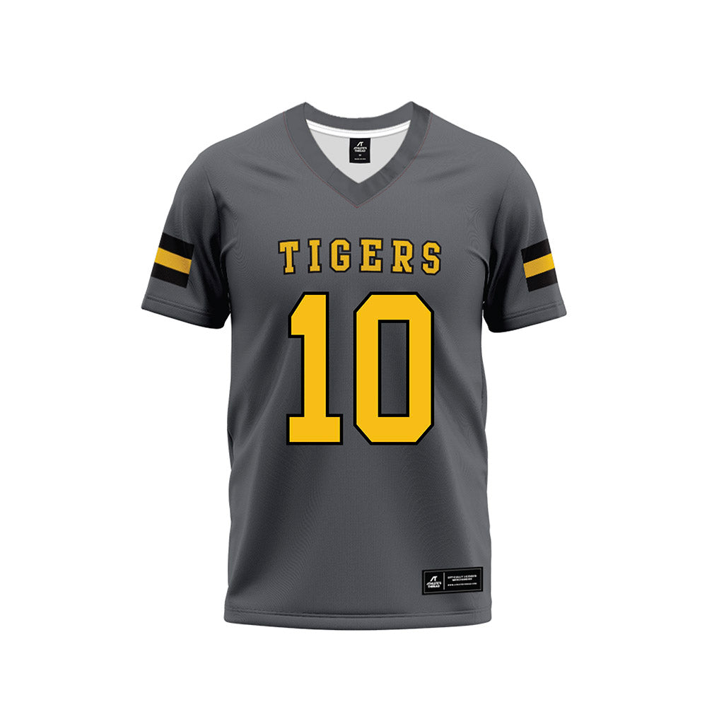 FHSU - NCAA Football : Isaiah Holthaus - Grey Football Jersey