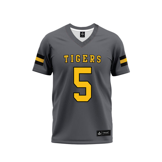 FHSU - NCAA Football : Ladainian Ferrell - Grey Football Jersey-0