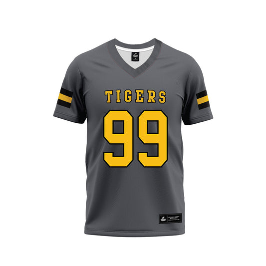 FHSU - NCAA Football : Exodus Johnson - Grey Football Jersey-0