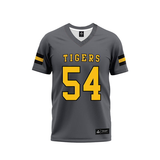 FHSU - NCAA Football : Cody Abston - Grey Football Jersey-0
