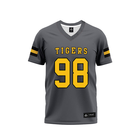 FHSU - NCAA Football : Kayson Dietz - Grey Football Jersey-0