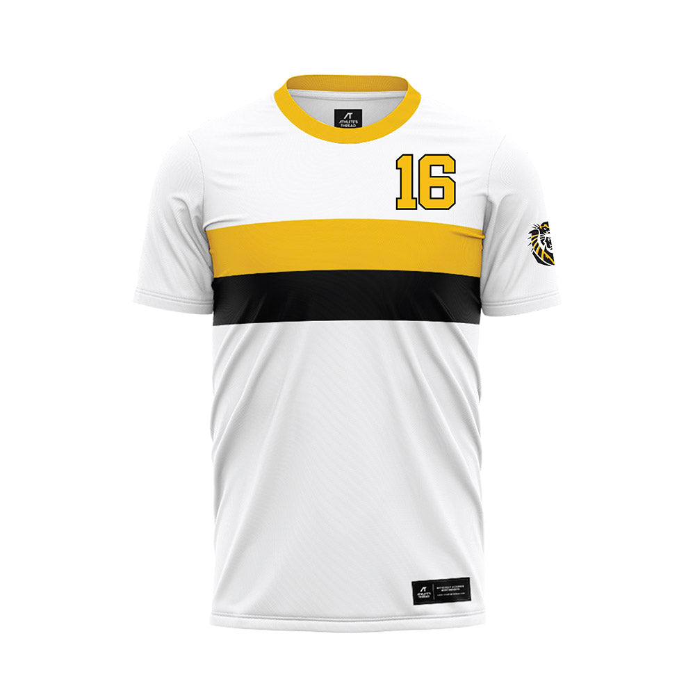 FHSU - NCAA Men's Soccer : Bruno Guggiari - White Soccer Jersey-0