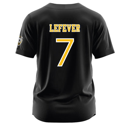 FHSU - NCAA Softball : Avery Lefever - Black Jersey-1