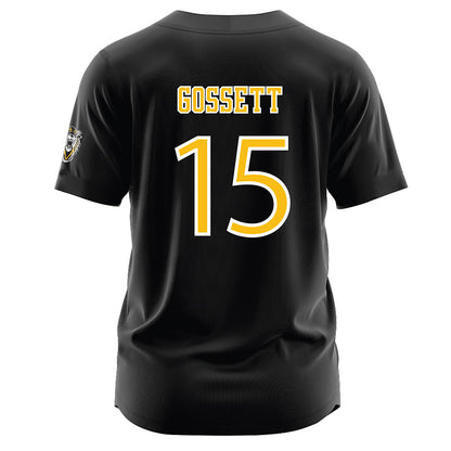 FHSU - NCAA Softball : Avery Gossett - Black Jersey-1