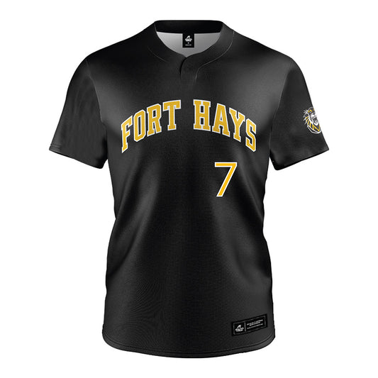 FHSU - NCAA Softball : Avery Lefever - Black Jersey-0