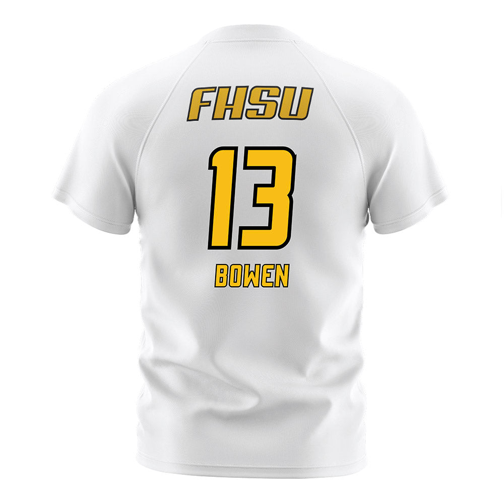 FHSU - NCAA Women's Soccer : Chelsea Bowen - White Soccer Jersey-1