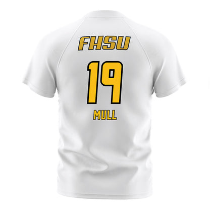 FHSU - NCAA Women's Soccer : Isabelle Mull - White Soccer Jersey-1