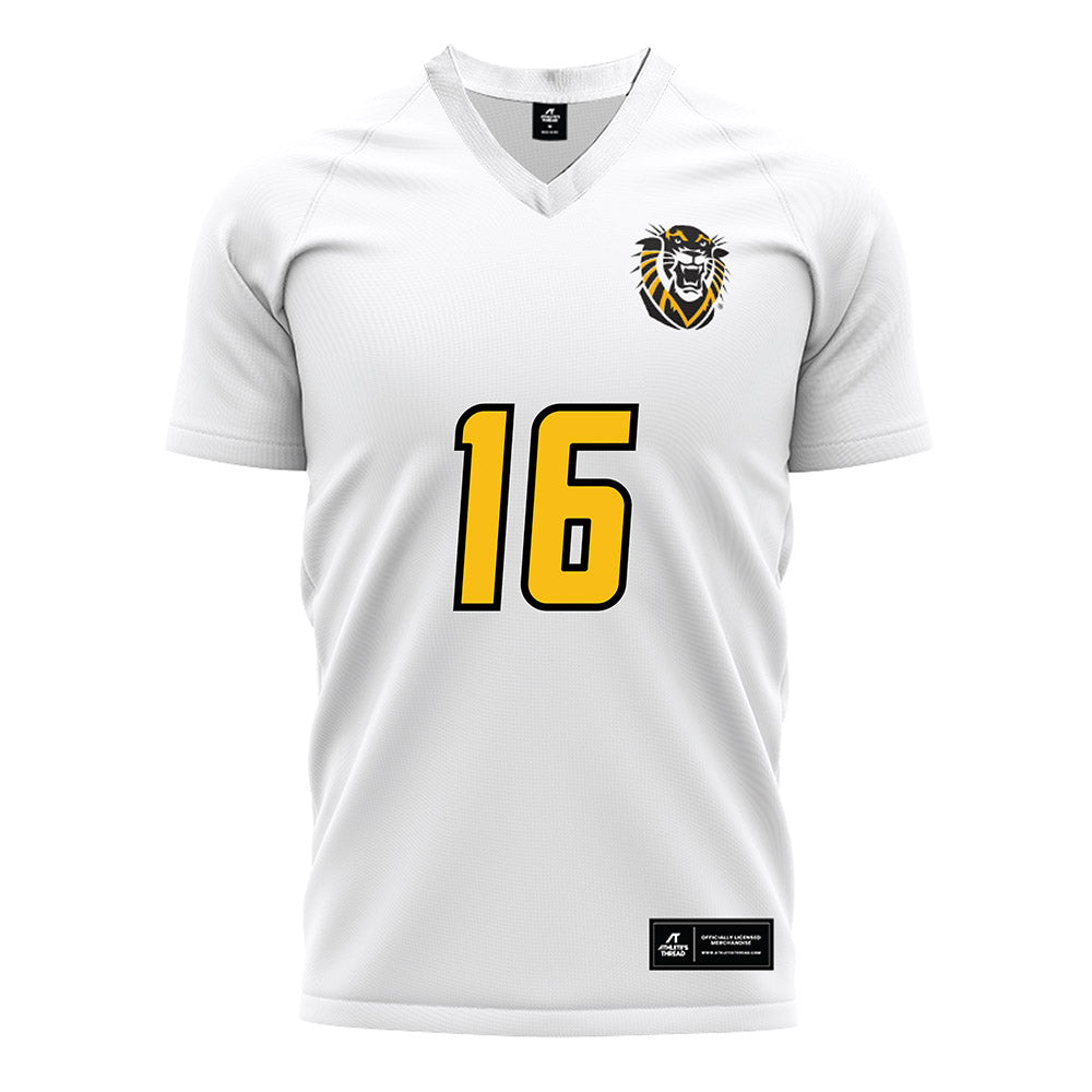 FHSU - NCAA Women's Soccer : Britney Arneson - White Soccer Jersey