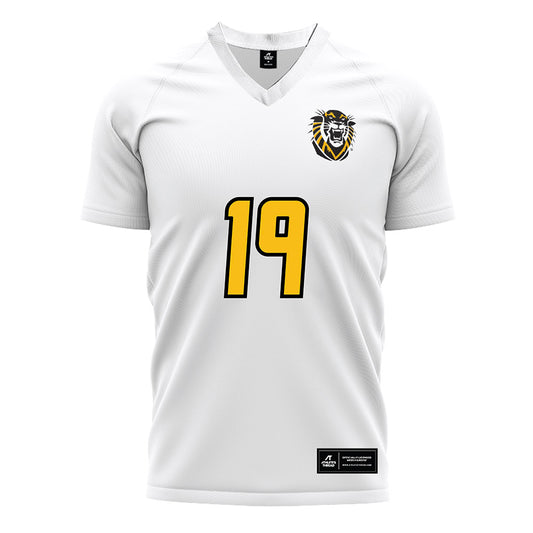 FHSU - NCAA Women's Soccer : Isabelle Mull - White Soccer Jersey-0