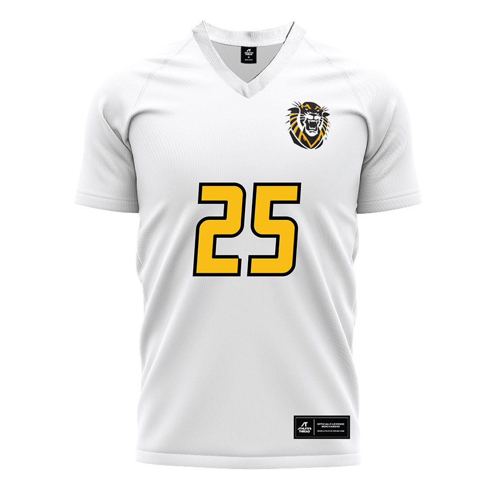 FHSU - NCAA Women's Soccer : Taylor Hill - White Soccer Jersey-0