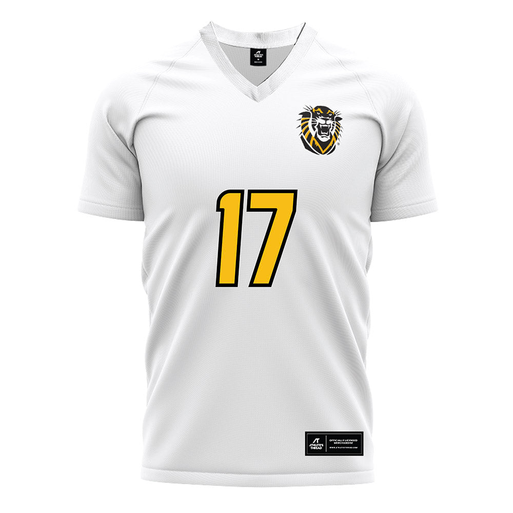 FHSU - NCAA Women's Soccer : Berit Shores - White Soccer Jersey-0