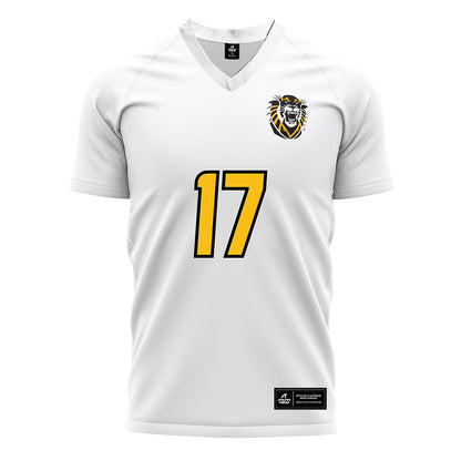 FHSU - NCAA Women's Soccer : Berit Shores - White Soccer Jersey-0