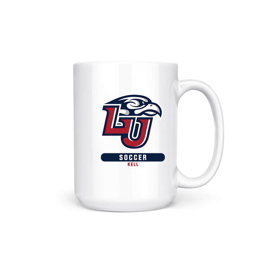 Liberty - NCAA Men's Soccer : Ethan Kell - Coffee Mug-0