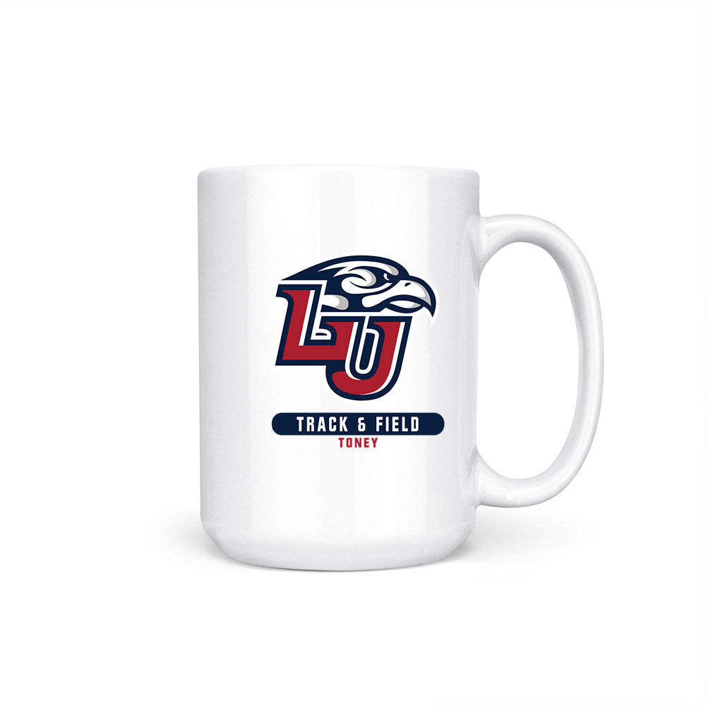 Liberty - NCAA Men's Track & Field : Marshall Toney - Coffee Mug-0