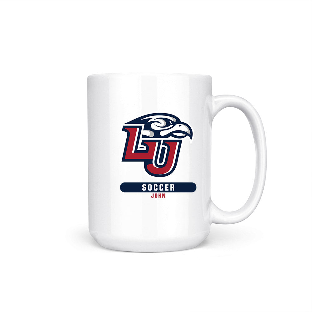 Liberty - NCAA Men's Soccer : Elijah John - Coffee Mug-0