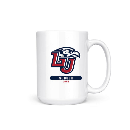 Liberty - NCAA Men's Soccer : Elijah John - Coffee Mug-0