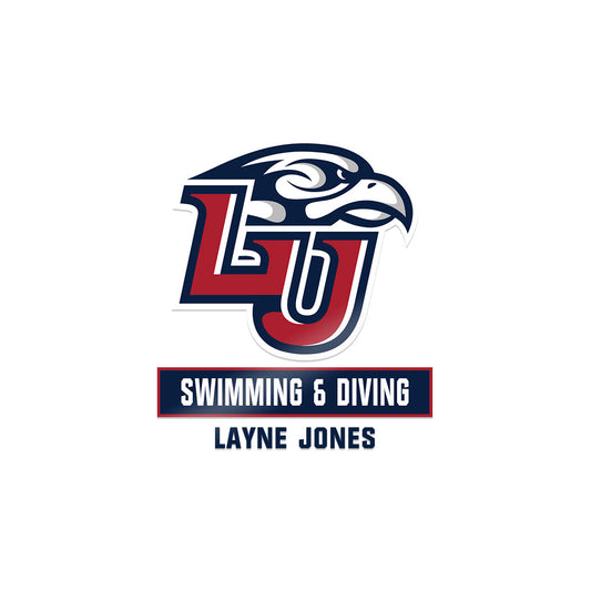 Liberty - NCAA Women's Swimming & Diving : Layne Jones - Sticker-0