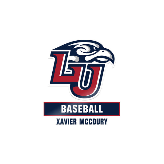 Liberty - NCAA Baseball : Xavier McCoury - Sticker-0
